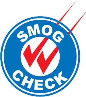 The smog check logo